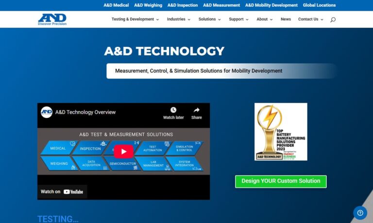 A & D Technology Inc. A & D Technology Inc.